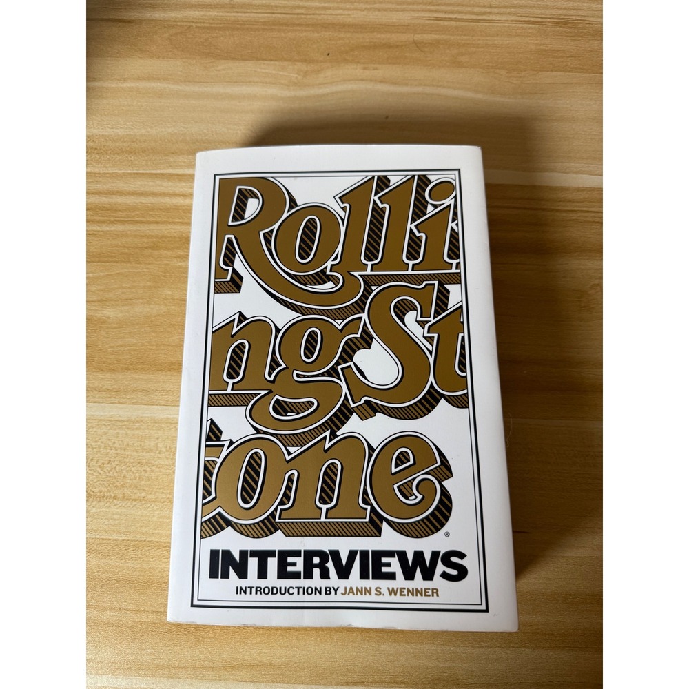 Rolling Stone Interviews‎ Paperback Book Jann S. Wenner Introduction